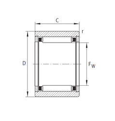 Bearing NK 7/10-TN-XL images