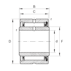 Bearing NA4903-RSR images