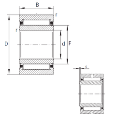 Bearing NKI7/16-TN-XL images