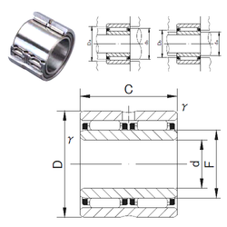 Bearing NAFW 203526 images