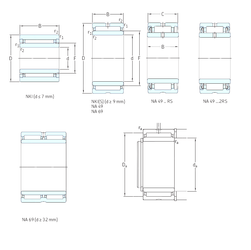 Bearing NKI75/25 images