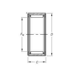 Bearing NK5/12TN images