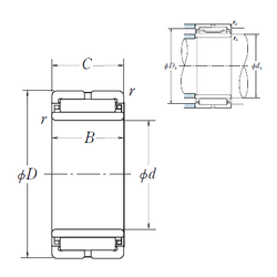 Bearing NA6908 images