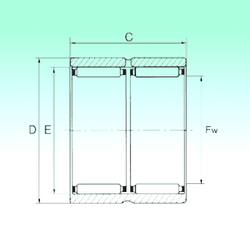 Bearing RNAO 45x62x40 - ZW images