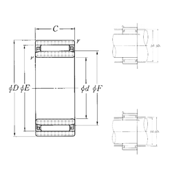 Bearing NAO-70×95×30 images