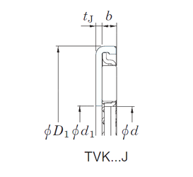 Bearing TVK2540J images