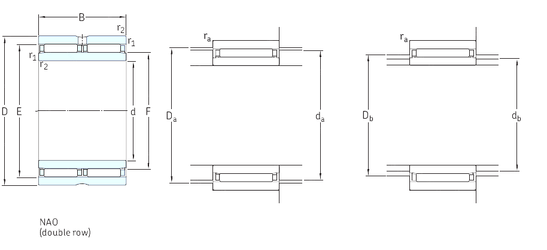 Bearing NAO30x45x26 images