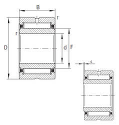 Bearing NKI80/25-XL images