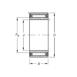 Bearing NKJ7/12 images