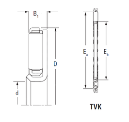 Bearing TVK6378L images