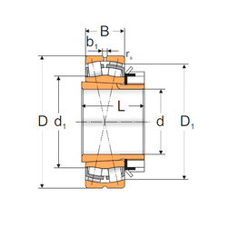 Bearing 22216 KW33+H316 images