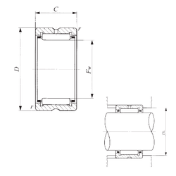 Bearing TAF 354530/SG images