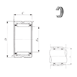 Bearing BR 202816 images