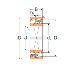 Bearing 22312 MAW33 images