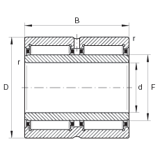 Bearing NA69/32-ZW images