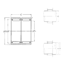 Bearing RNAO-8×16×20ZWT2 images