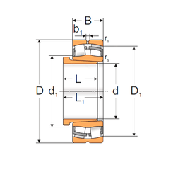 Bearing 22311 KW33+AH2311X images