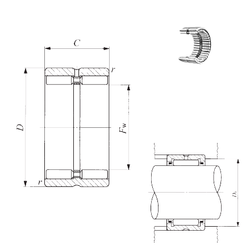 Bearing GTR 405520 images