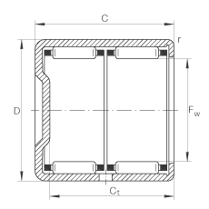 Bearing BK3038-ZW images