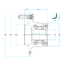 Bearing ZA-28BWK19B-Y-2CP-01 images