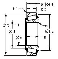 Bearing 07100S/7204 images