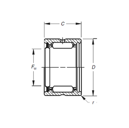 Bearing HJ-324120RS images