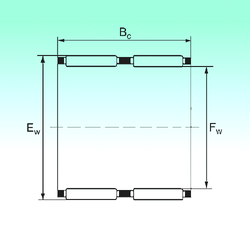 Bearing K 60x66x40 - ZW images