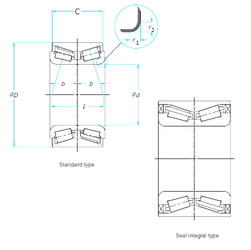 Bearing ZA-42KWD08AU42C-01LB images