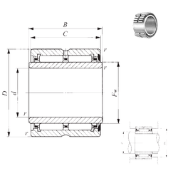 Bearing NA 6909U images