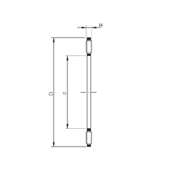 Bearing AXK 0414 images