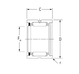 Bearing HJ-122016RS images