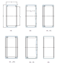 Bearing BK0810 images