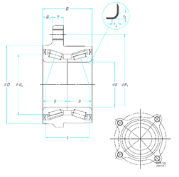 Bearing NTF50KWH01B images