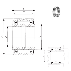 Bearing BRI 284828 U images