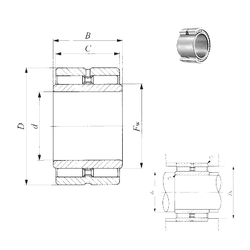 Bearing GBRI 608432 images