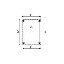 Bearing BK0810 images