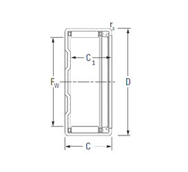 Bearing BK1414RS images