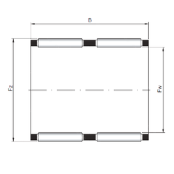 Bearing KK62x70x40 images