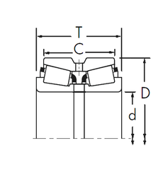 Bearing 02872/02823D+X1S-02872 images