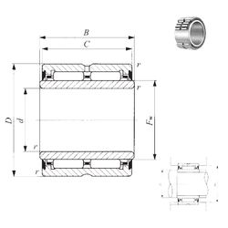 Bearing NA 6919UU images