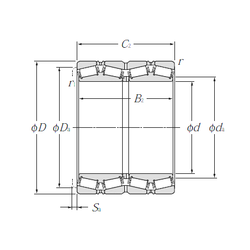 Bearing T-E-46791D/46720/46721D images