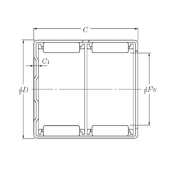 Bearing BK2538ZWD images