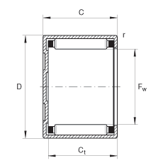 Bearing BK2520 images