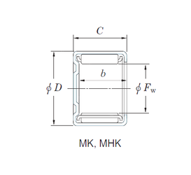 Bearing MHK22121 images