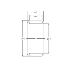 Bearing KBK17×21×25X images