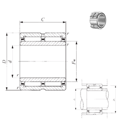 Bearing NA 6912 images