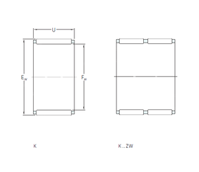 Bearing K8x11x13TN images