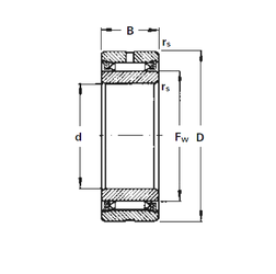 Bearing NA3055 images