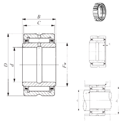 Bearing BRI 61812 images