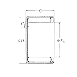 Bearing MFY-57 images